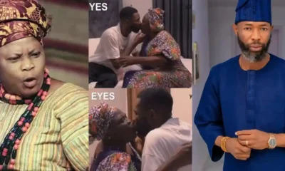 Abeni Agbon kissing scene